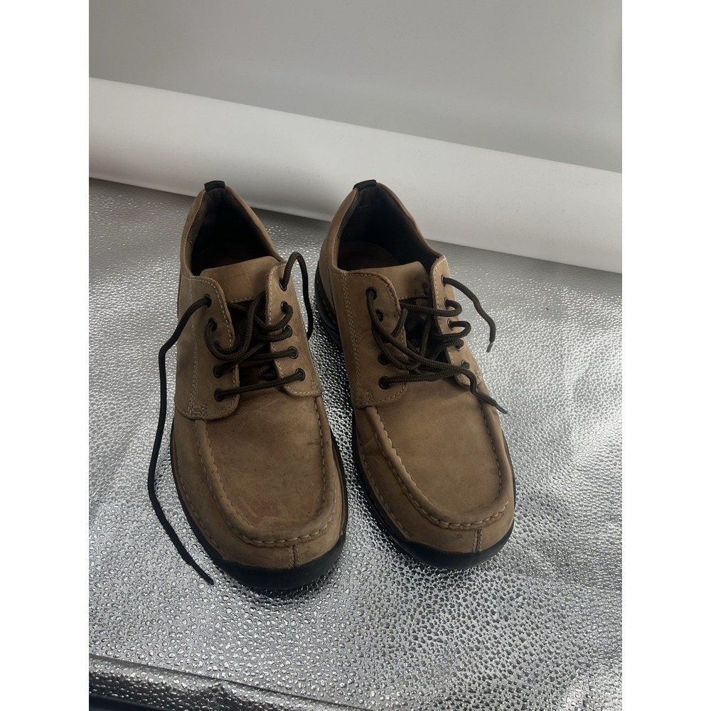 Rockport Men's Shoes Size 11 Casual Lace Up Leather Upper Brown Oxford